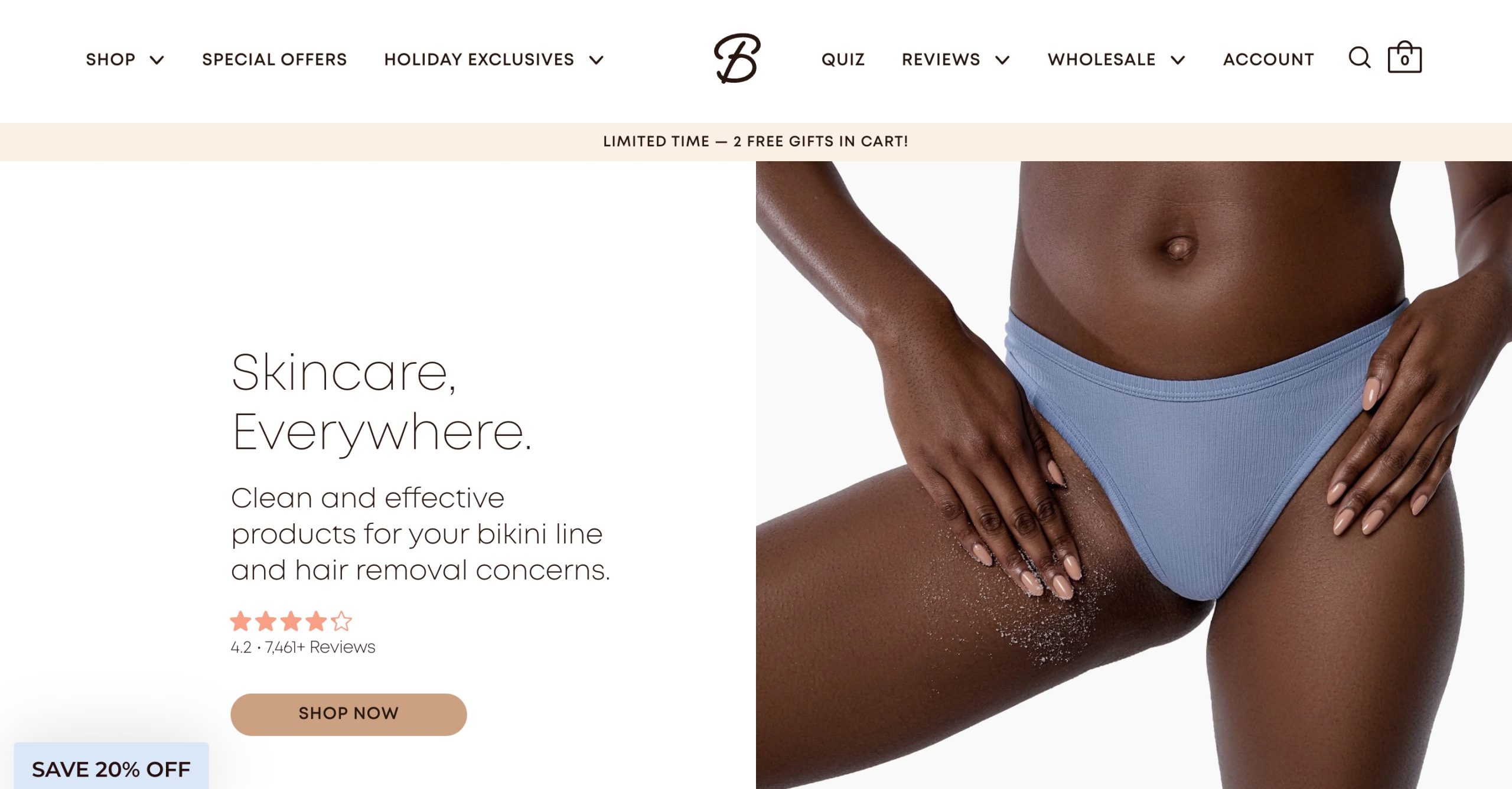 Bushbalm - Shopify store