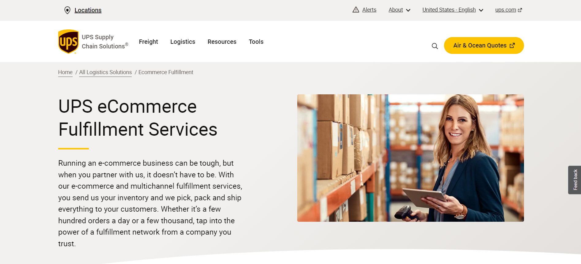 fulfillment-companies-for-small-businesses-ups