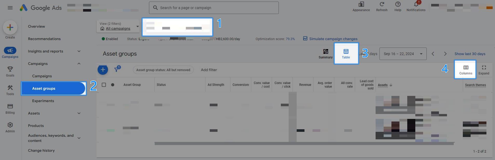 Key Pmax Reports Google Ads