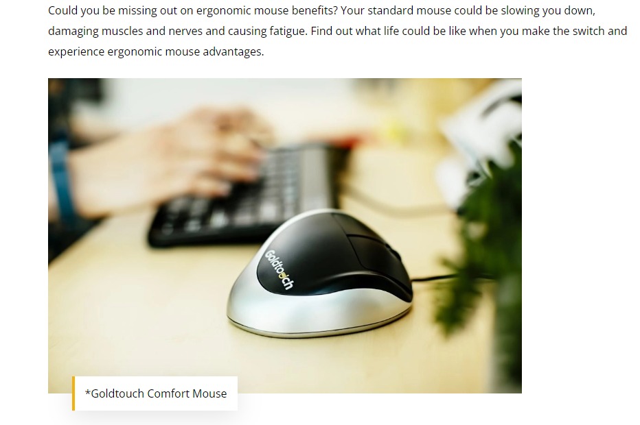 goldtouch advertorial analysis