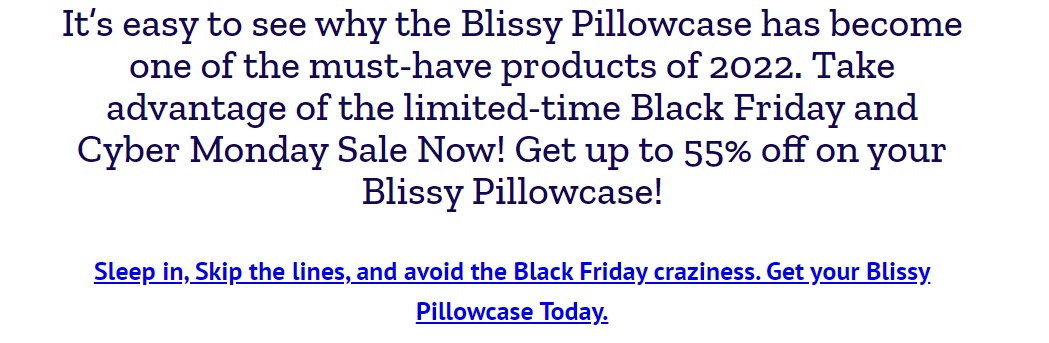 Bissy Silk Black Friday