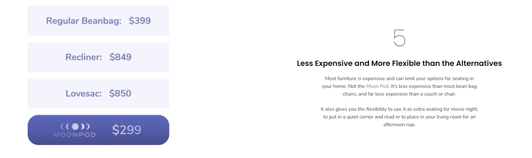 Moon Pod Advertorial Strategy comparison