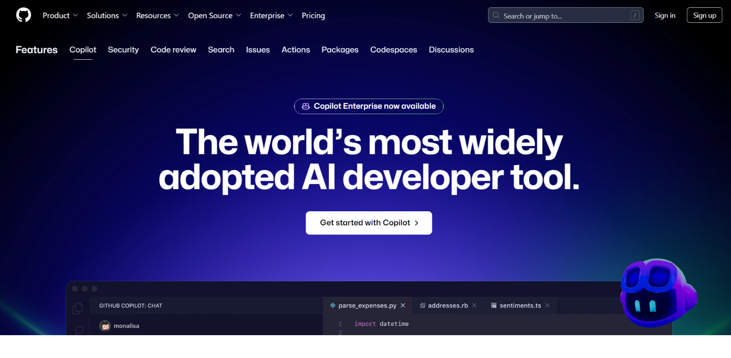 top-ai-products-github-copilot