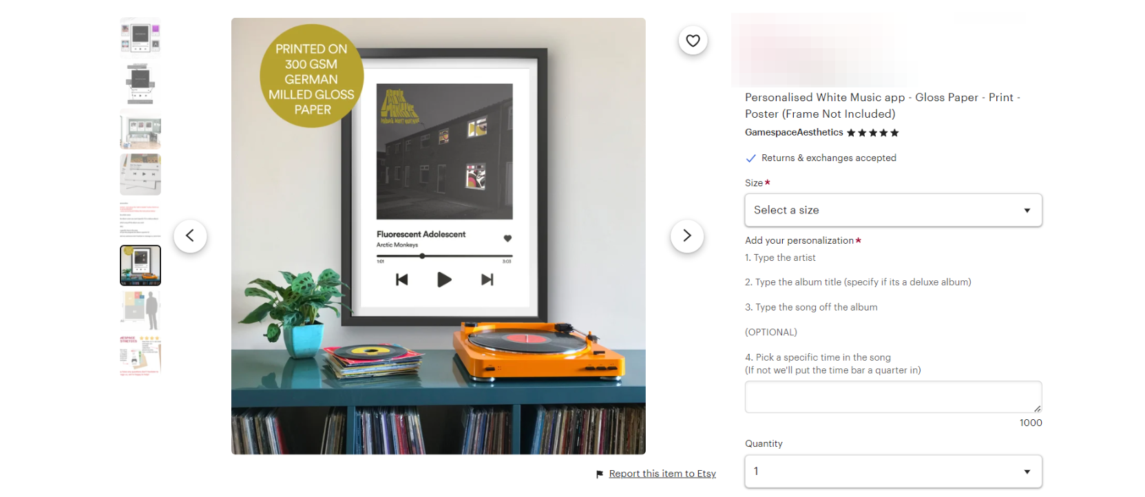 Top-Selling Digital Artworks & Prints on Etsy-product-spotify-glass-decor
