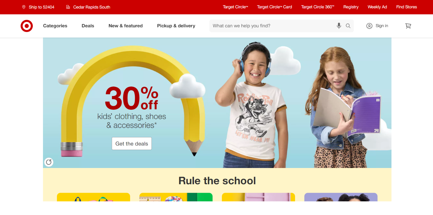 ecommerce-websites-target