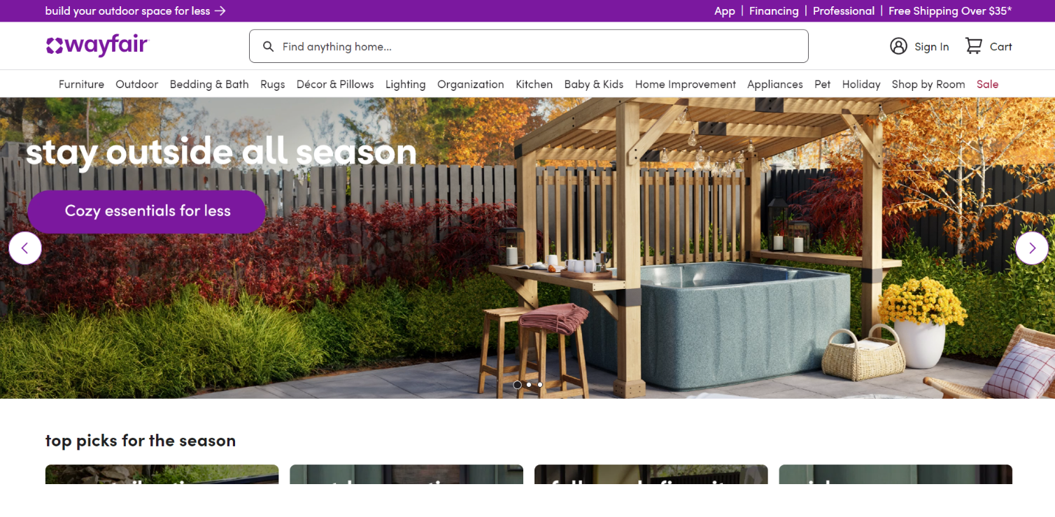 ecommerce-websites-wayfair