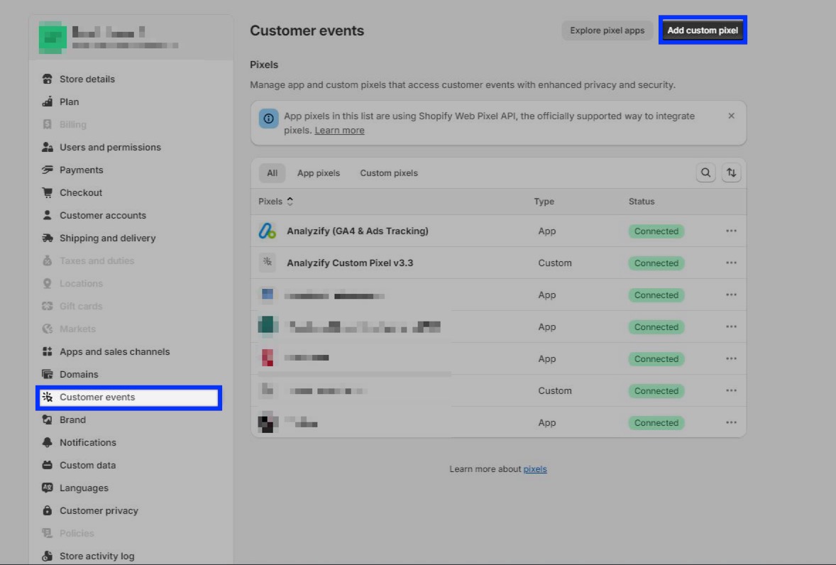 Your Thank you and Order status pages must be replaced” Warning in Shopify