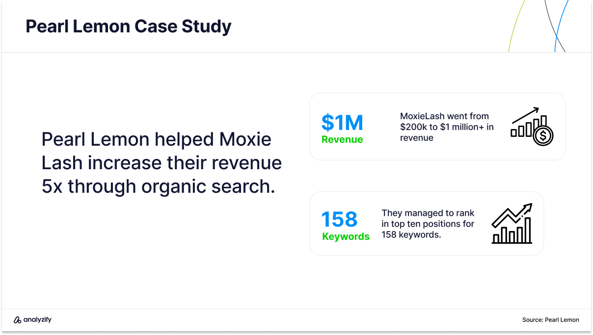 Pearl Lemon - SEO agency case study