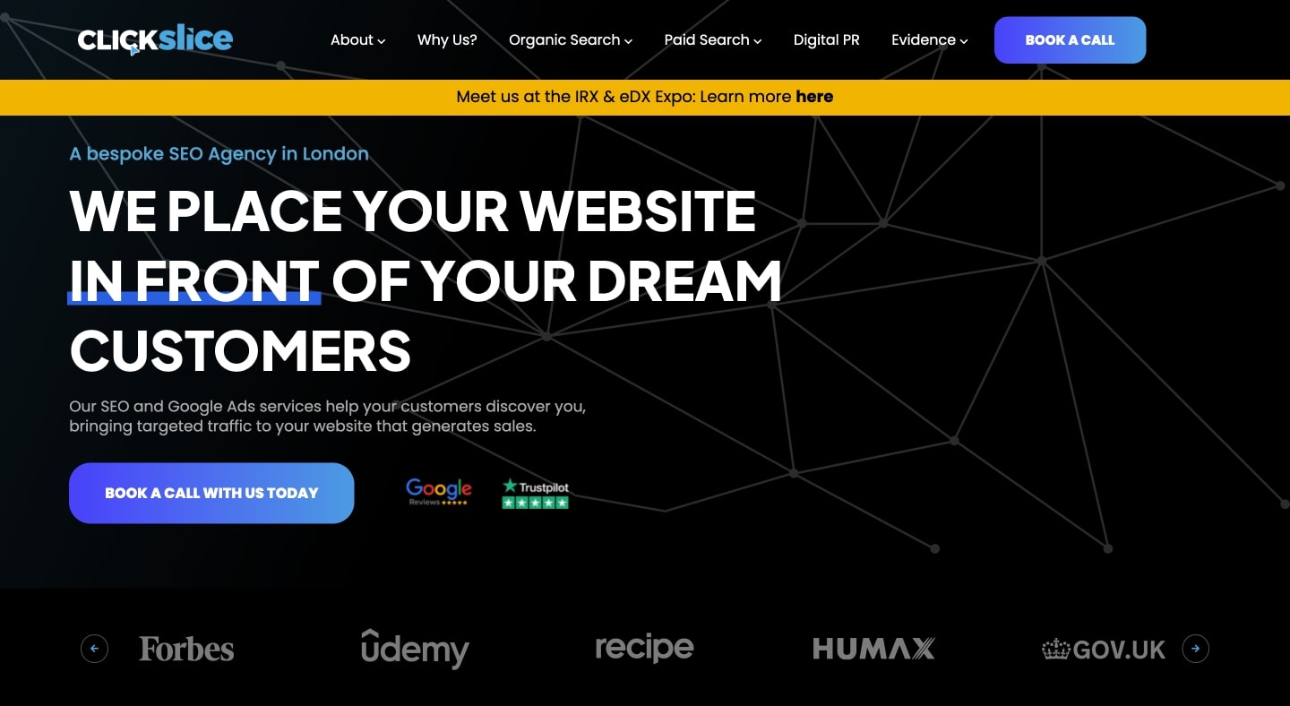 ClickSlice - Homepage