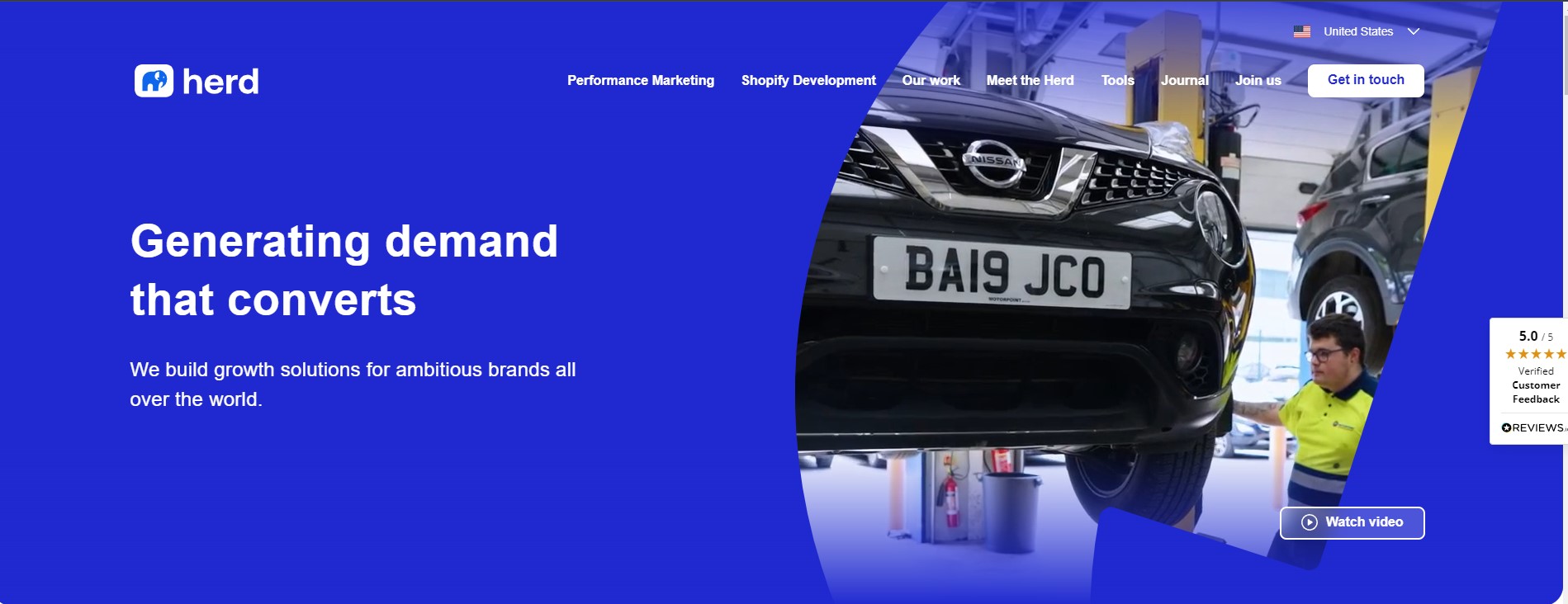 Herd Shopify Agency UK Overview