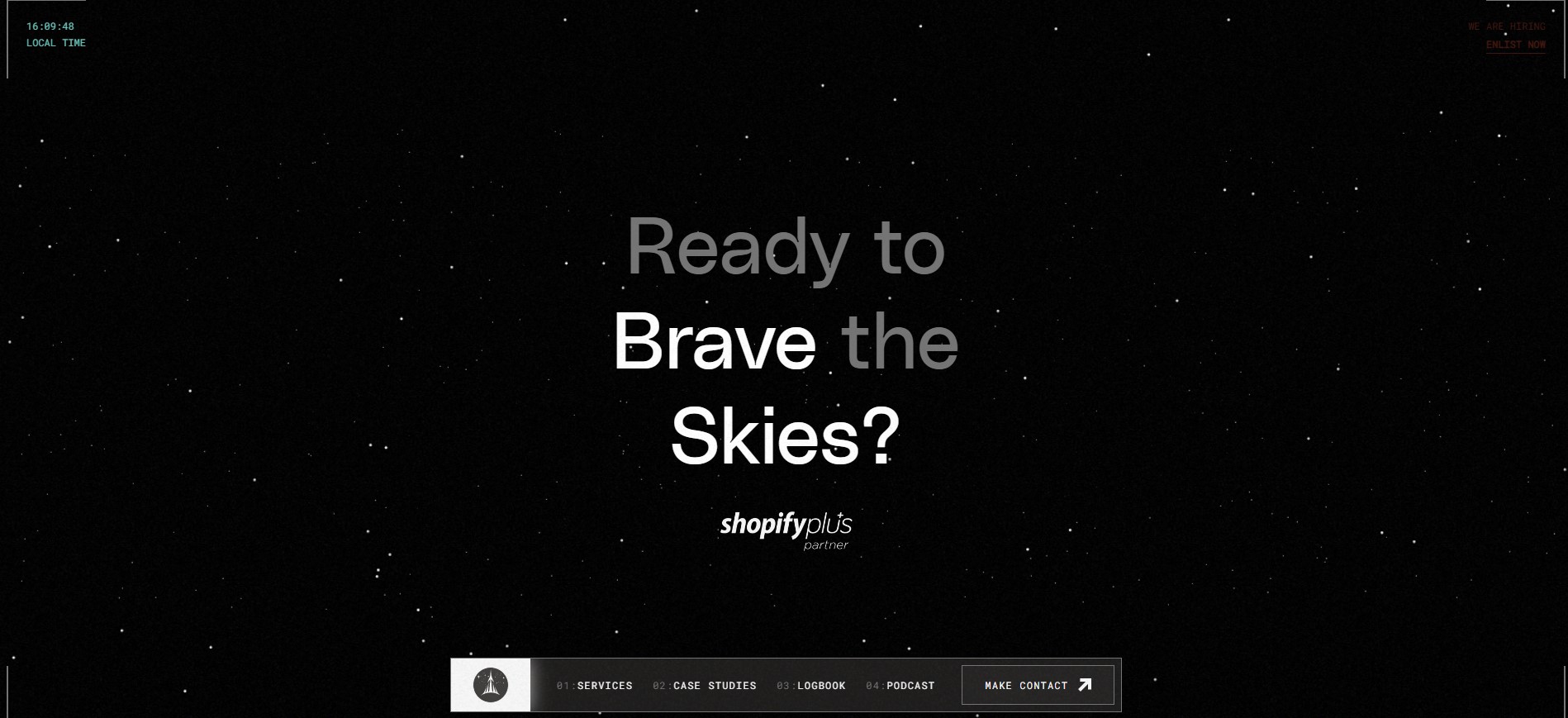 Brave the SKies Shopify Agency Overview