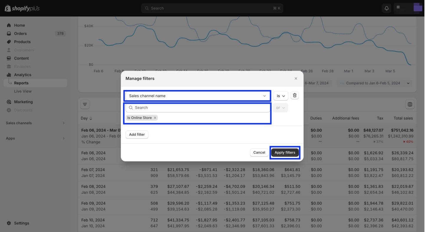 Track Shopify Sales with Shopify Analytics