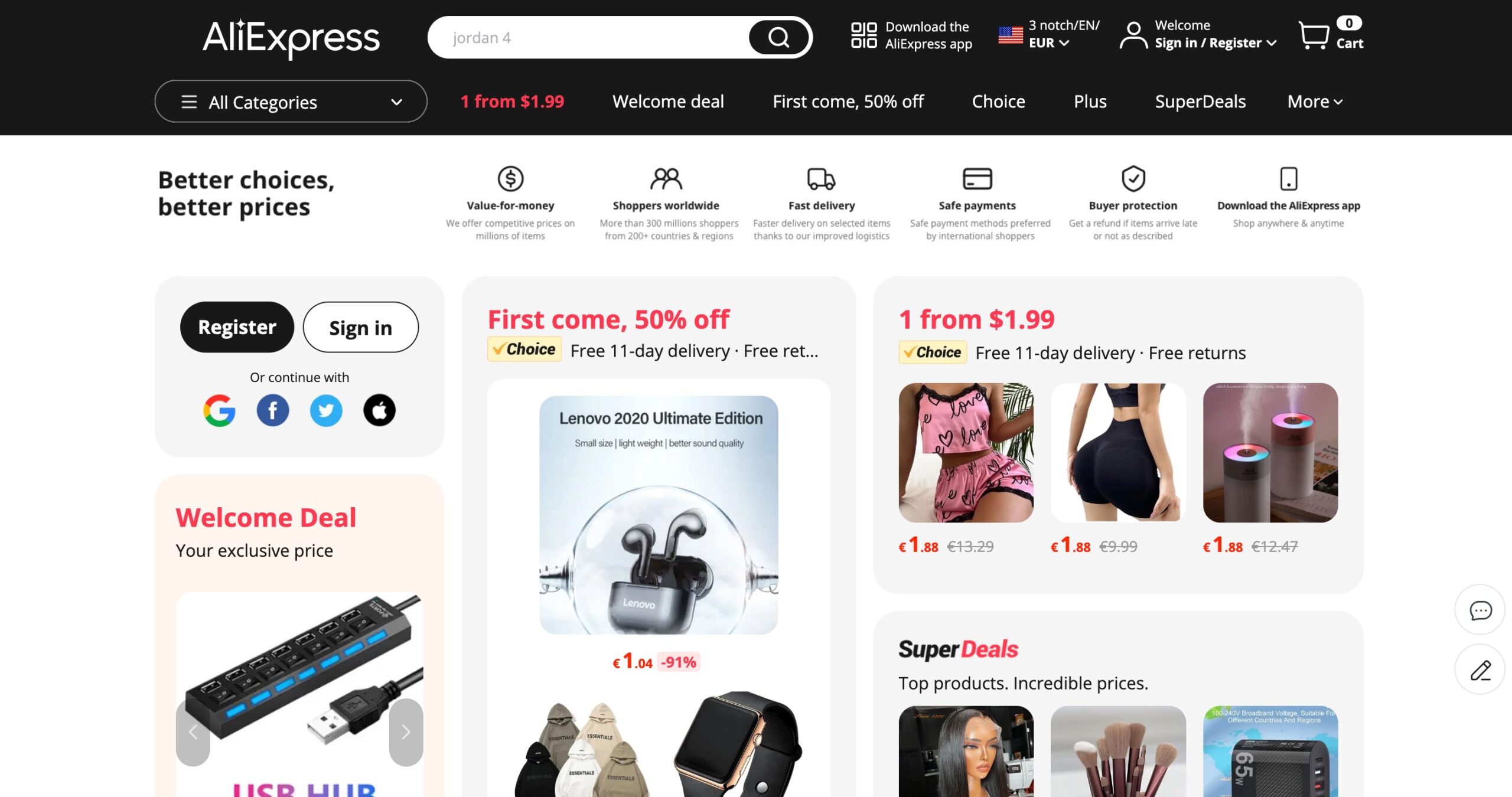 AliExpress - Homepage