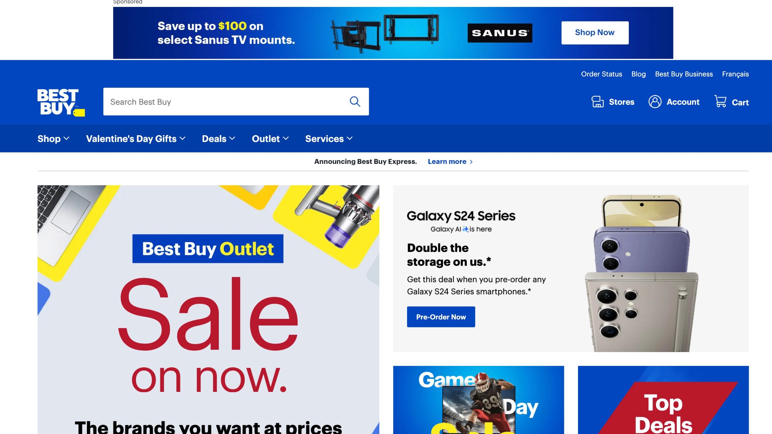 Best Buy - Homepage