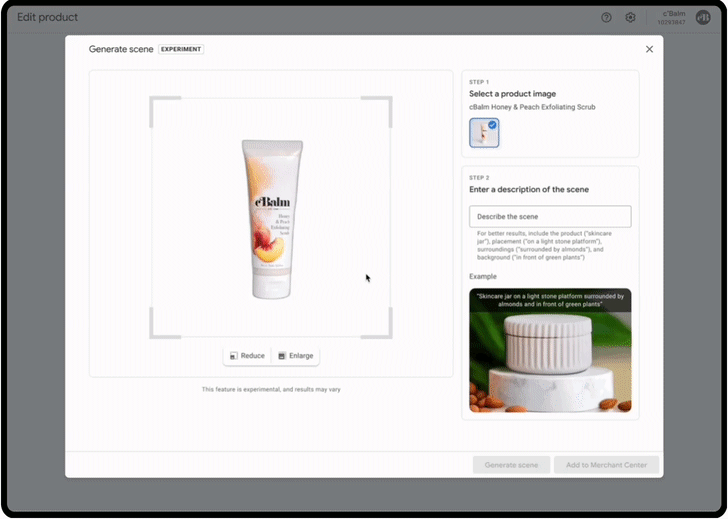 Generating Scenes for Your Products with Product Studio
