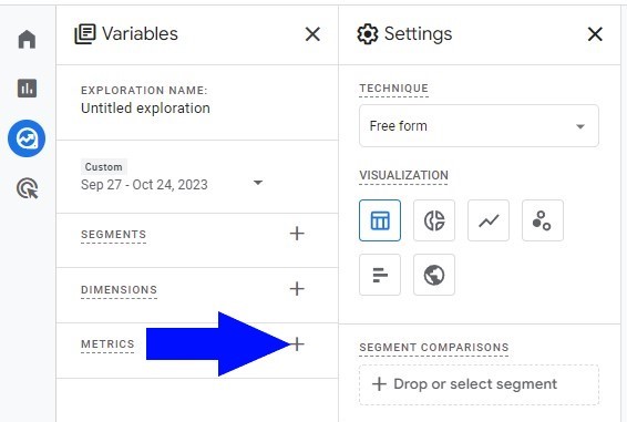 how to find session conversion rate in GA4