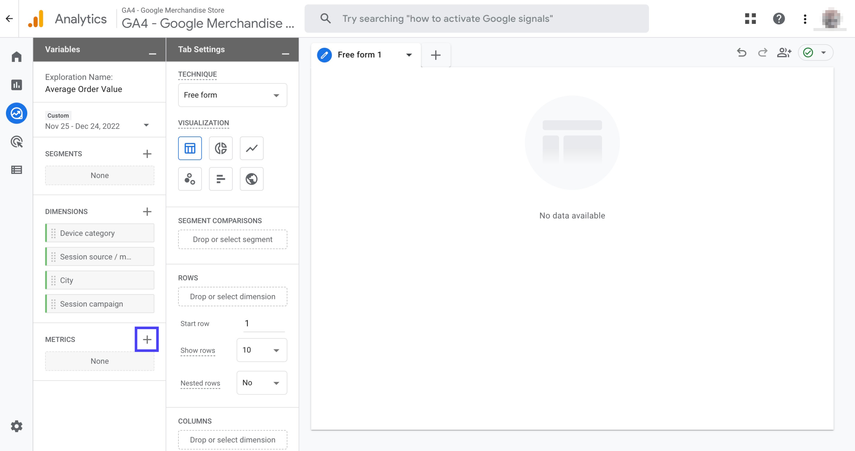 How to Find Average ecommerce Order Value in GA4?