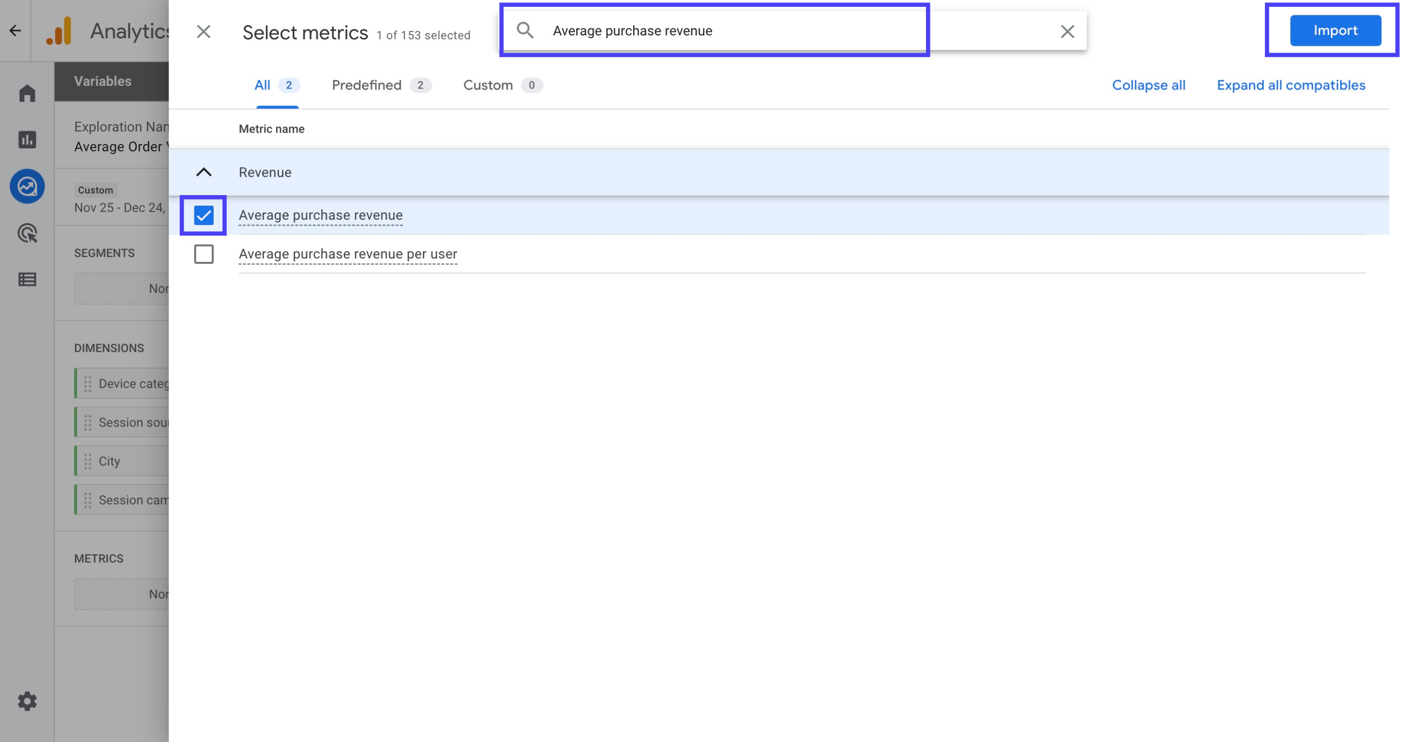 How to Find Average ecommerce Order Value in GA4?