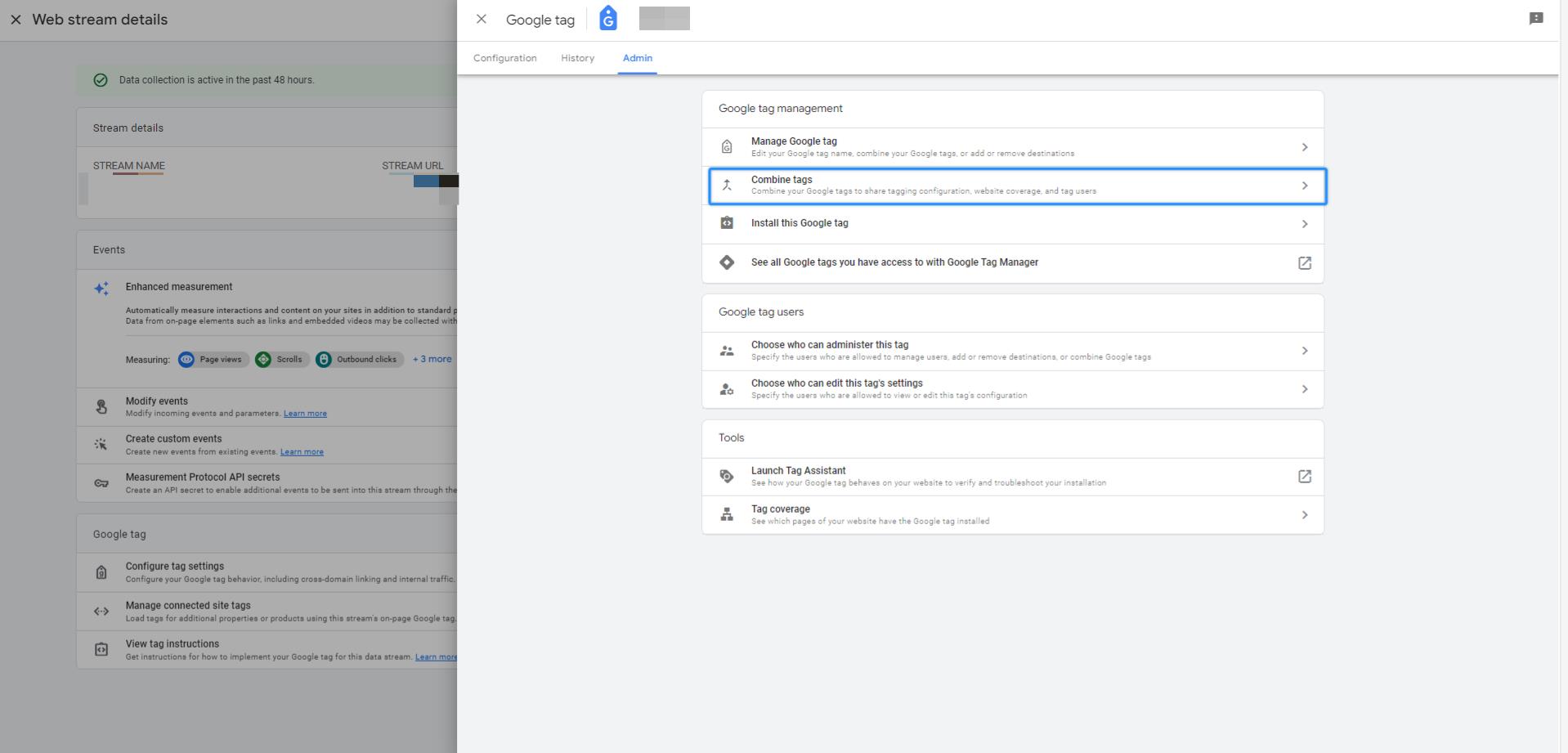Combine Tags - Google Tag