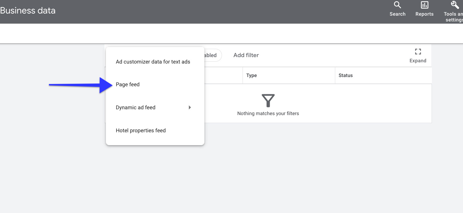 How To Create Dynamic Search Ads (DSAs) Page Feeds?