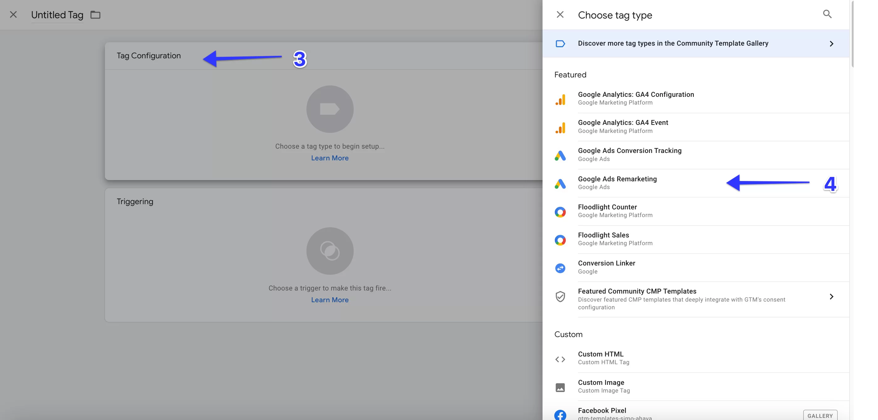 Google Tag Manager - Tag Configuration