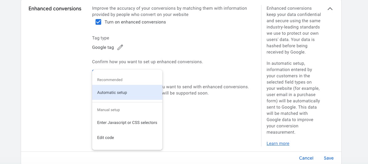 enhanced-conversion-setup-on-shopify-customerpeg