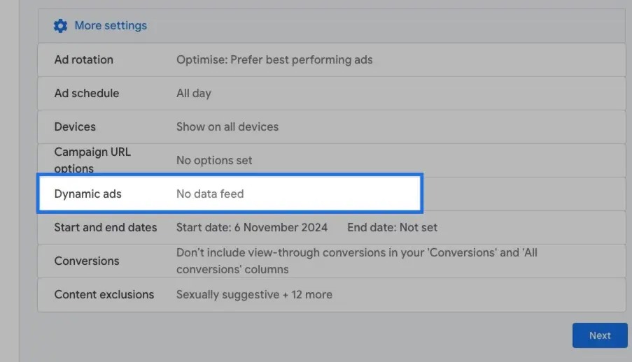 dynamic ads - google ads