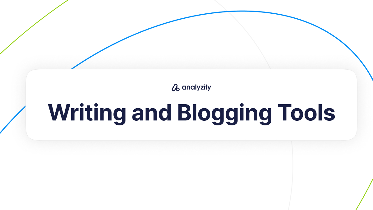 Free Writing and Blogging Tools for Startups