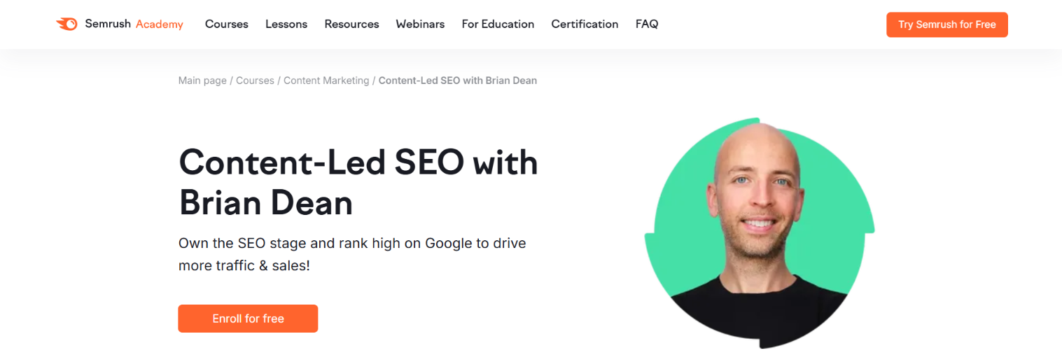 best-seo-courses-in 2025-semrush