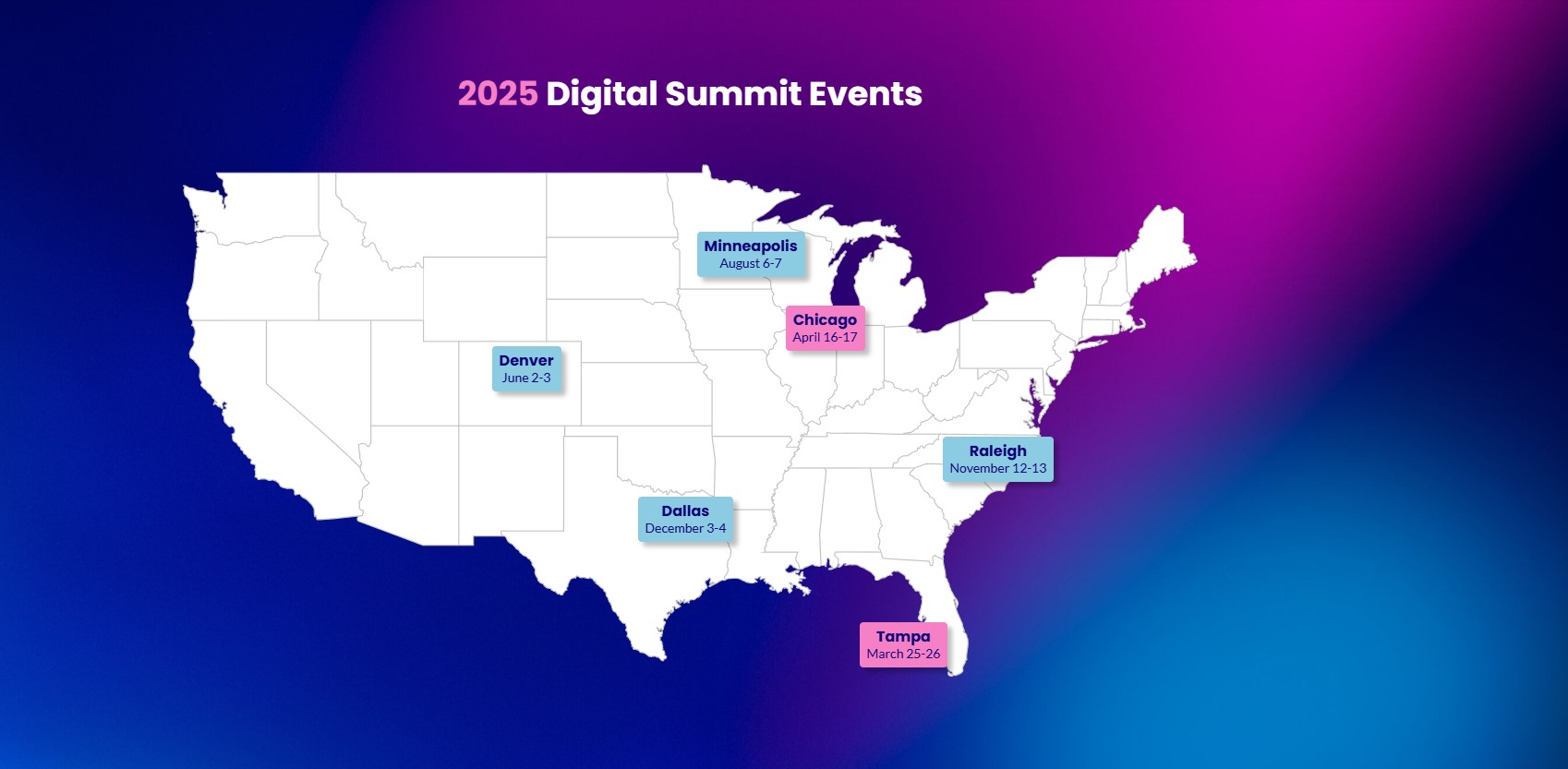 2025 Digital Summit Events