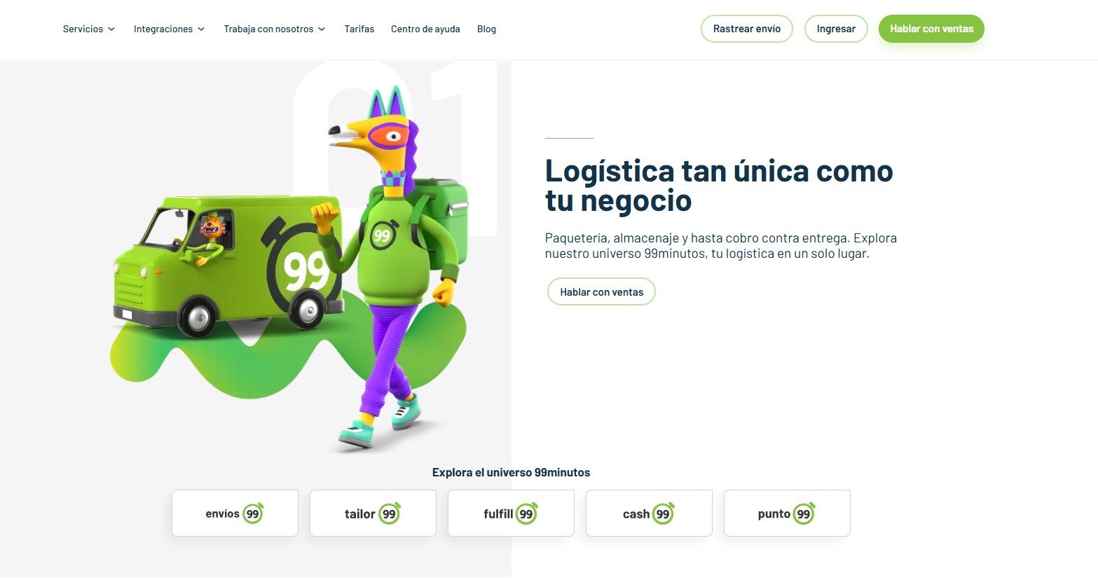 99minutos shipping company latin america