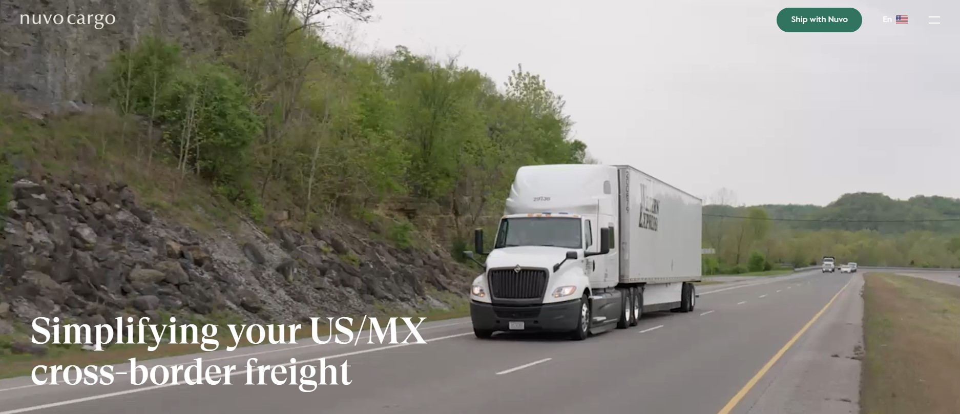 nuvocargo US-MX shipping company
