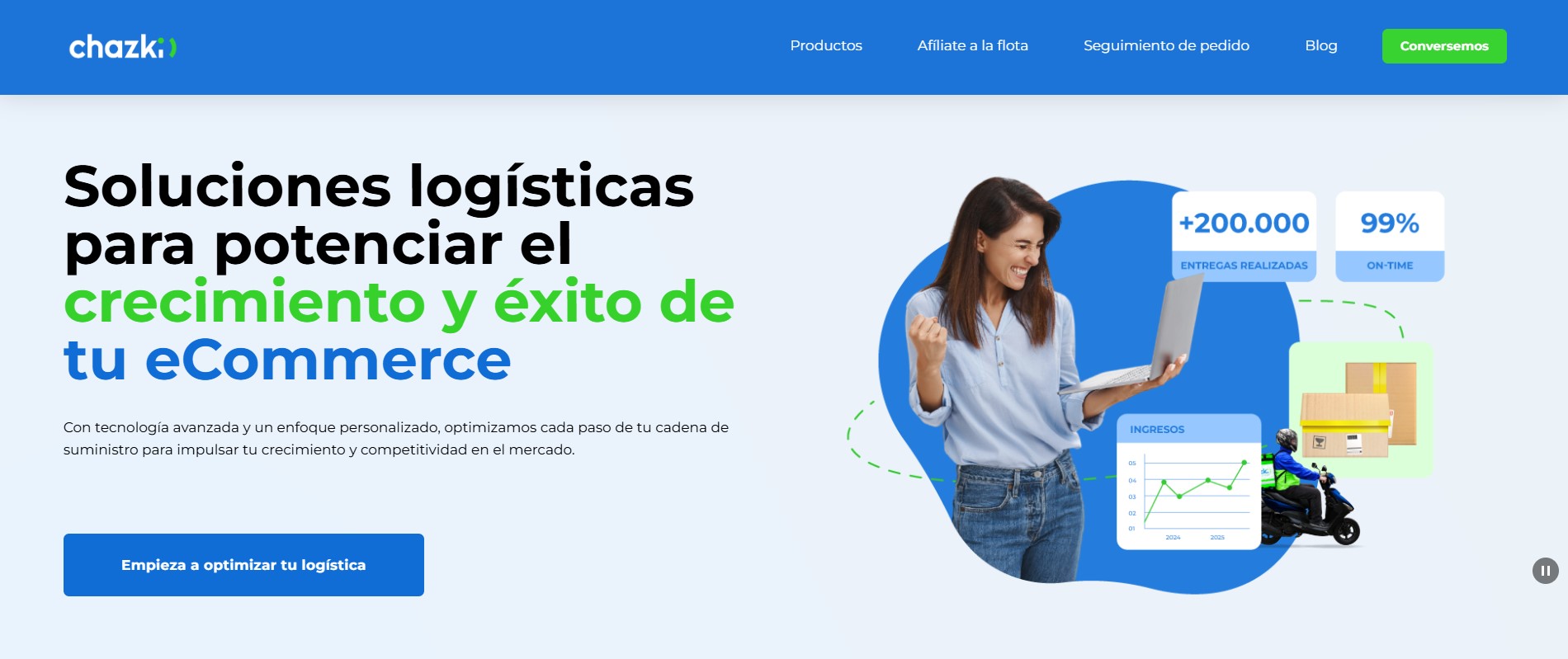 Chazki shipping company latin america