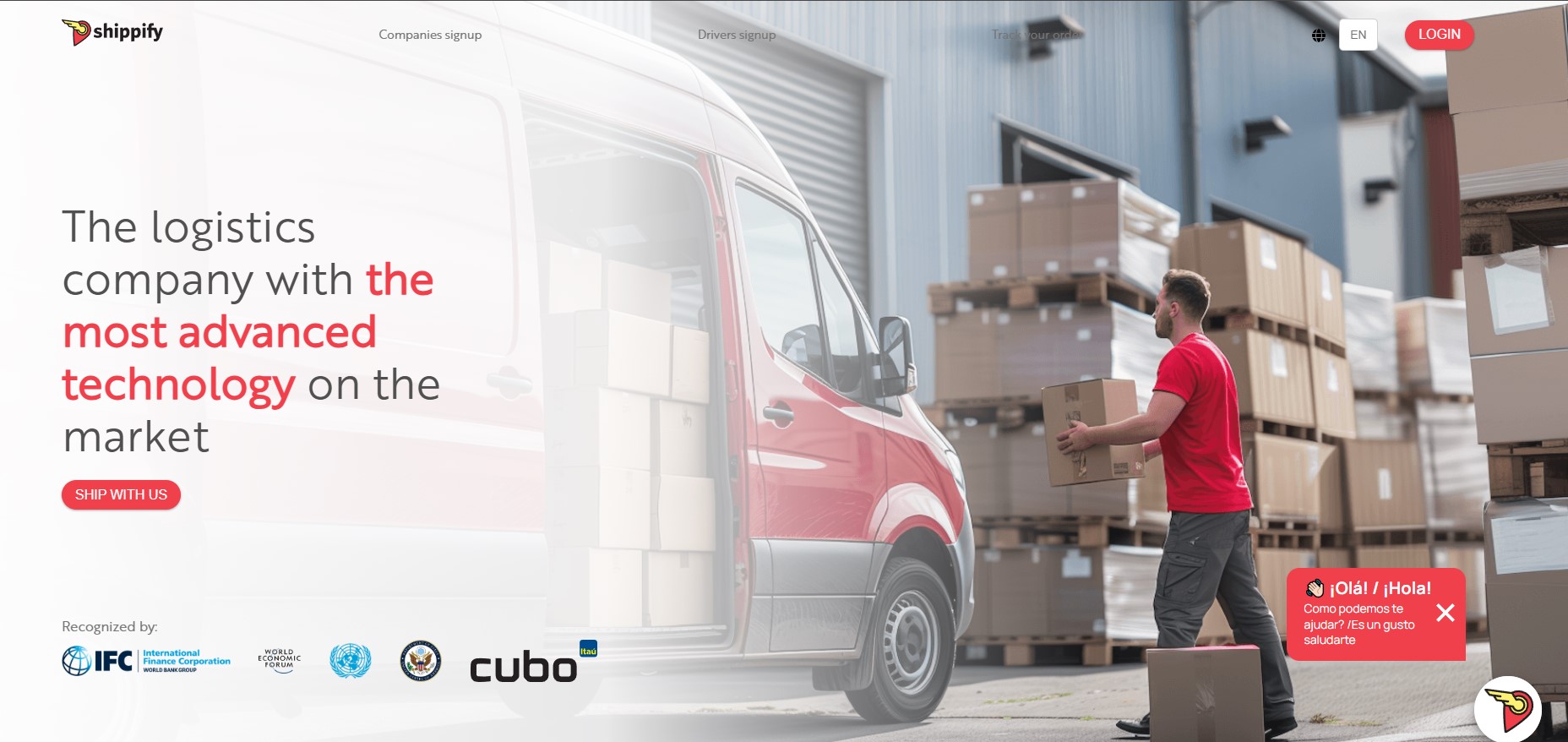 Shippify logistic company south america