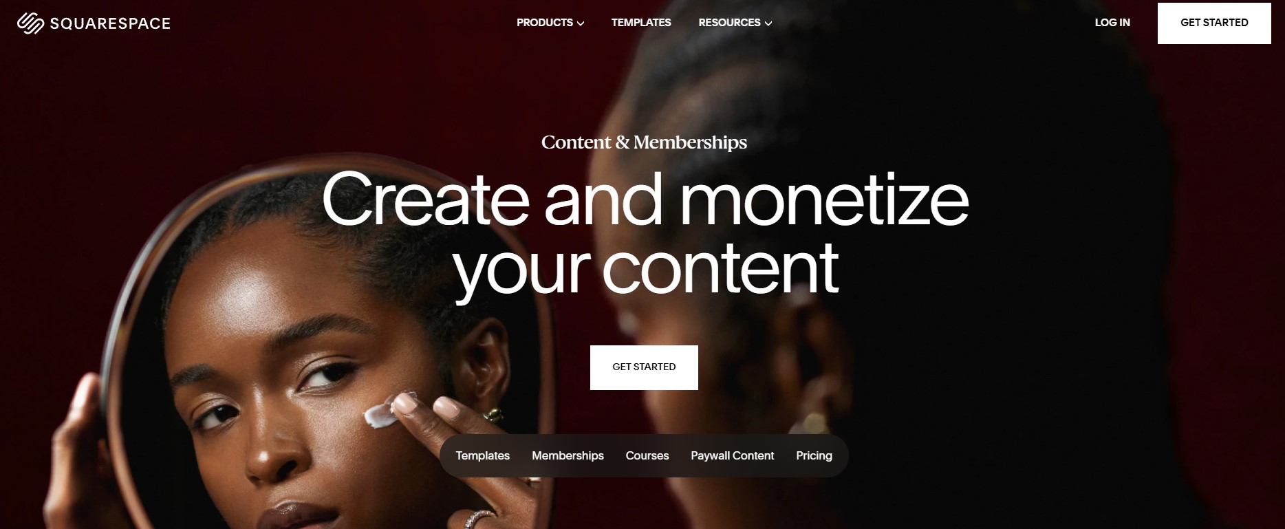 Squarespace content monetization