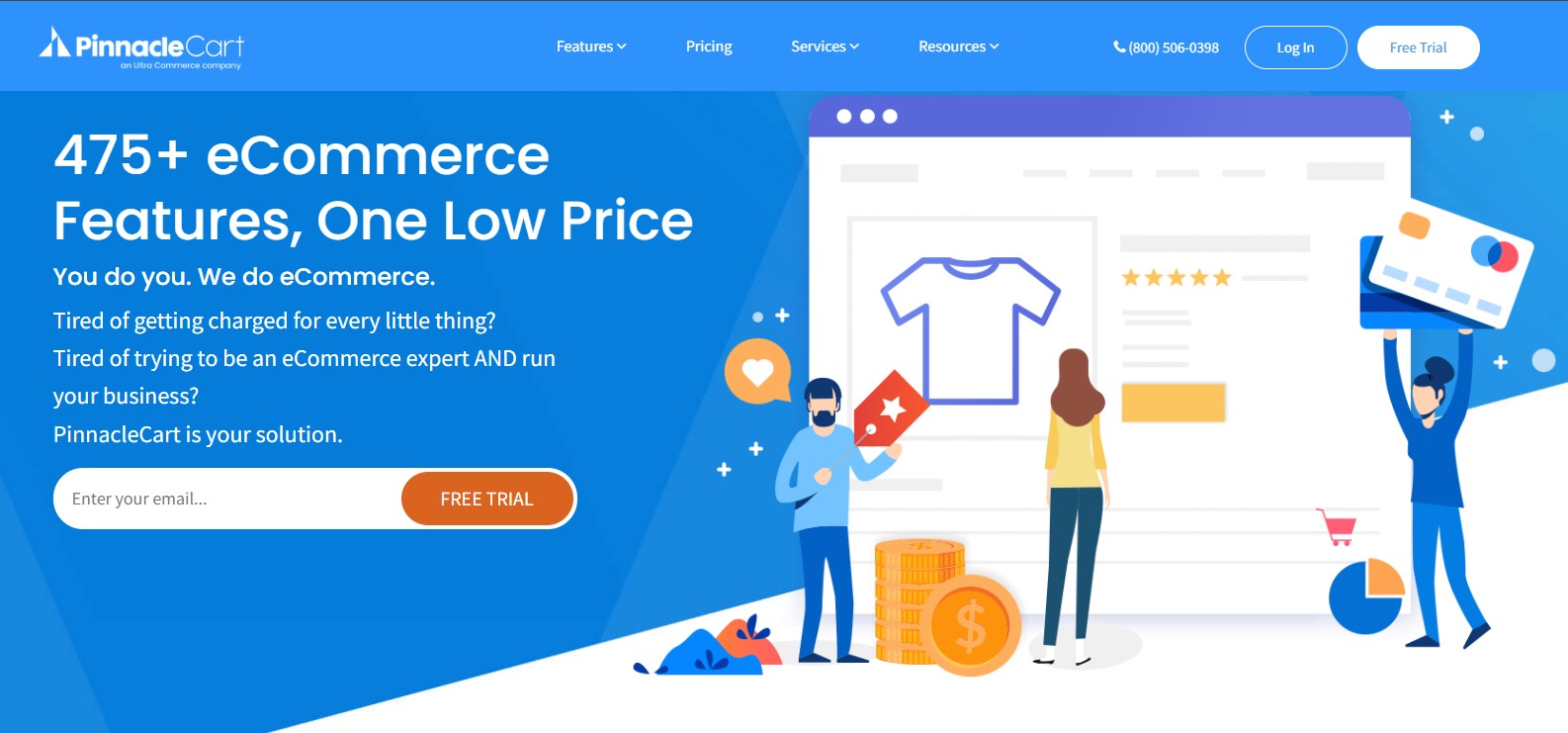PinnacleCart Shopify Alternative