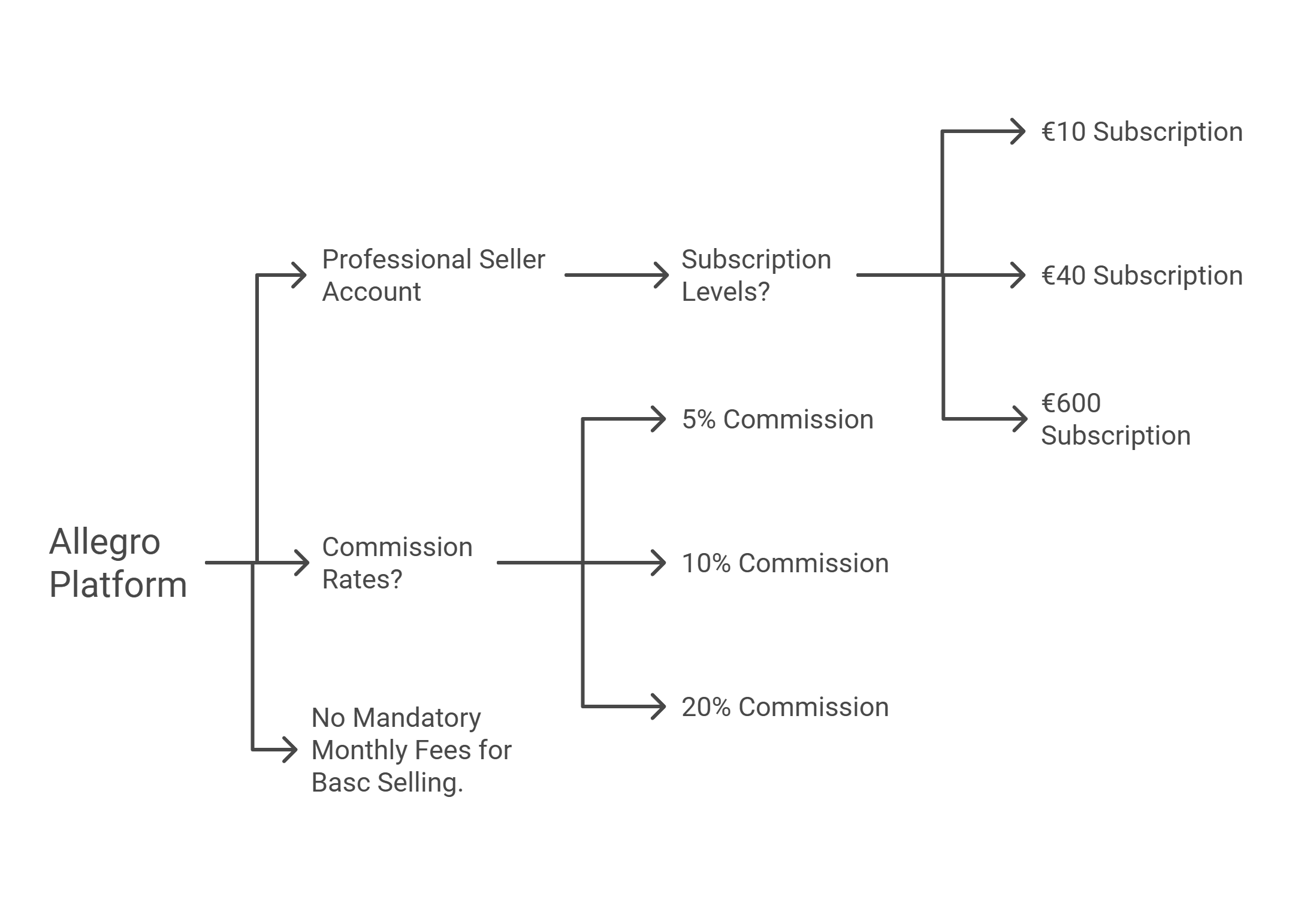 Allegro Cost Structure Ecommerce marketplace