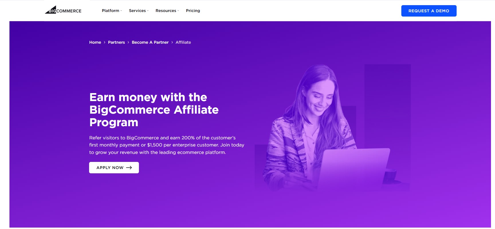 Bigcommerce Affiliate program
