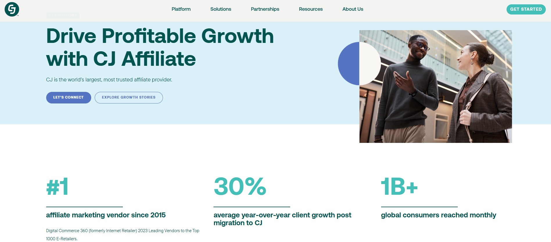 CJ Affiliate Program Features