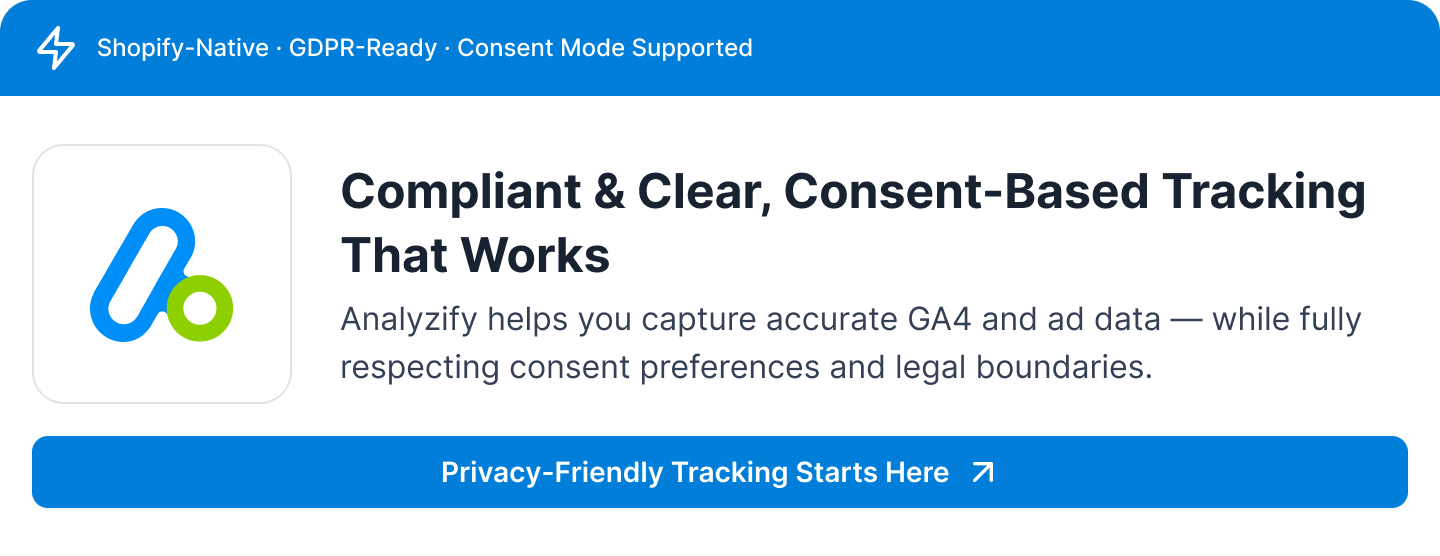 Fix your Shopify data and make confident decisions with Analyzify