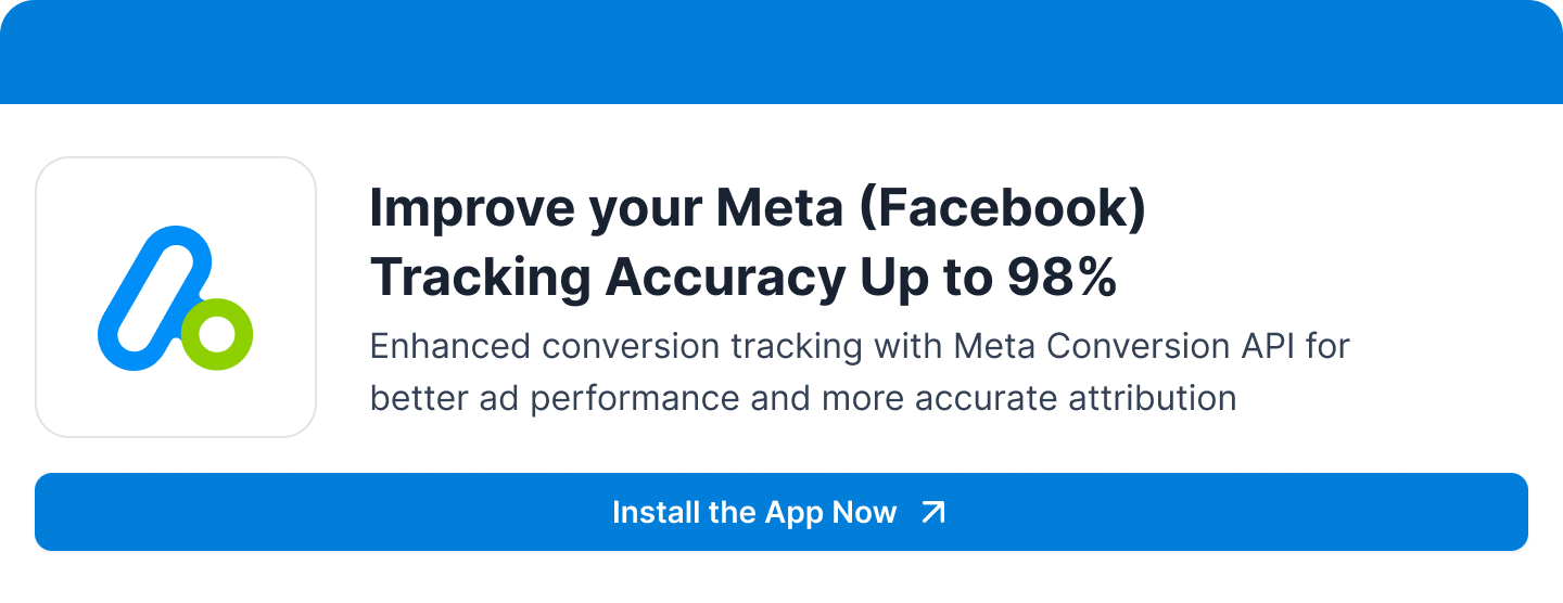 analyzify shopify & Meta (Facebook) Server-Side Tracking