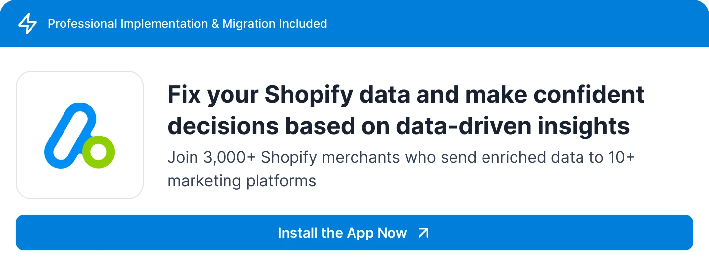 Fix your Shopify data and make confident decisions with Analyzify