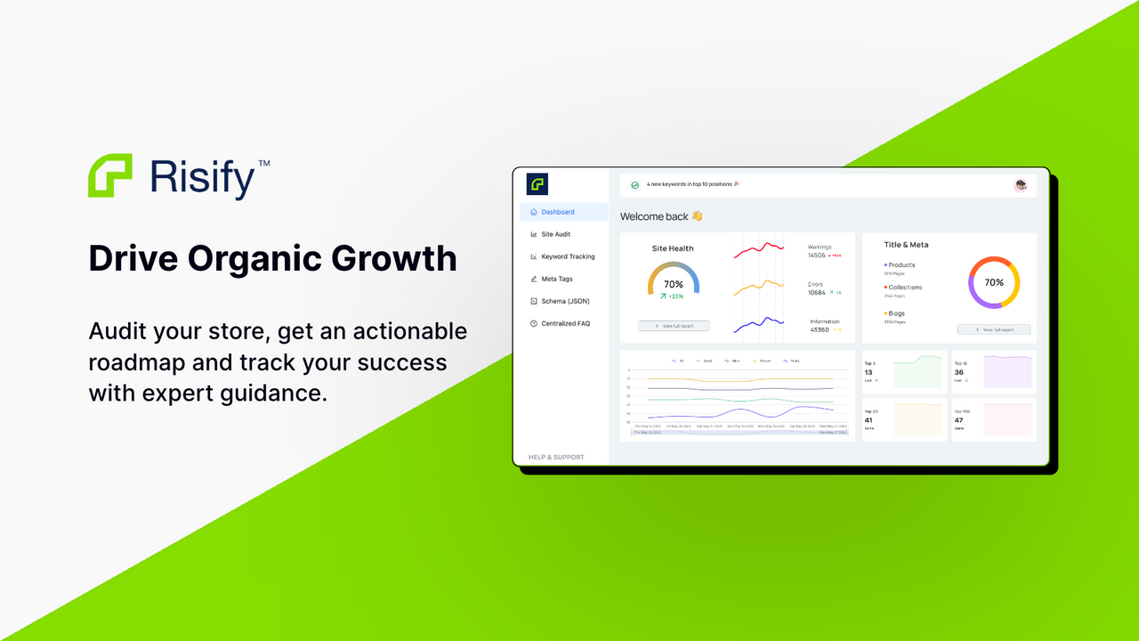Best Shopify SEO Apps Risify