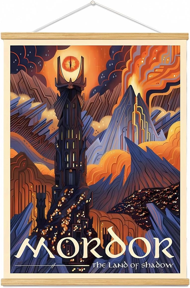 LOTR Poster - Lotr Wall Decor Gift