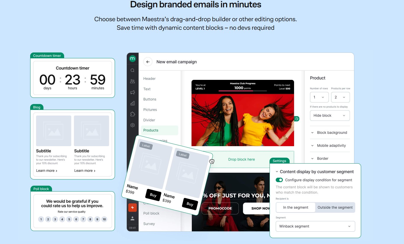 Mestra email marketing tool