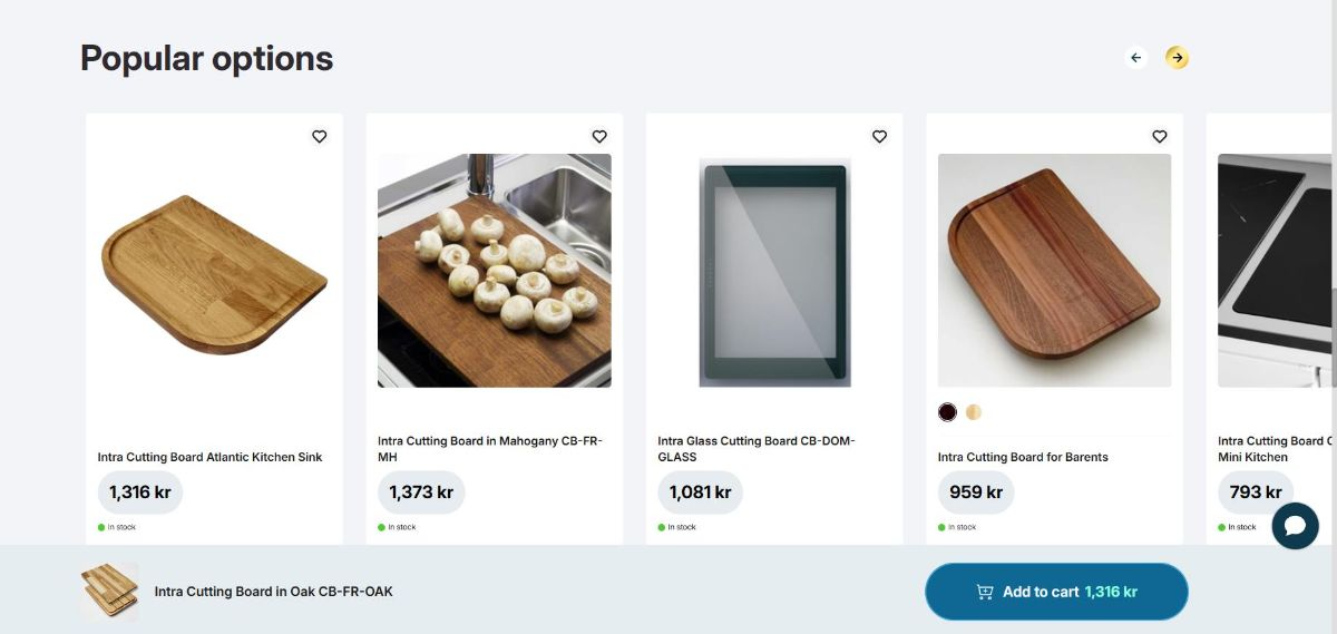 collection navigation shopify