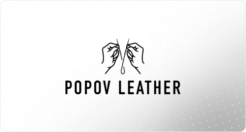 Popov Leather Logo