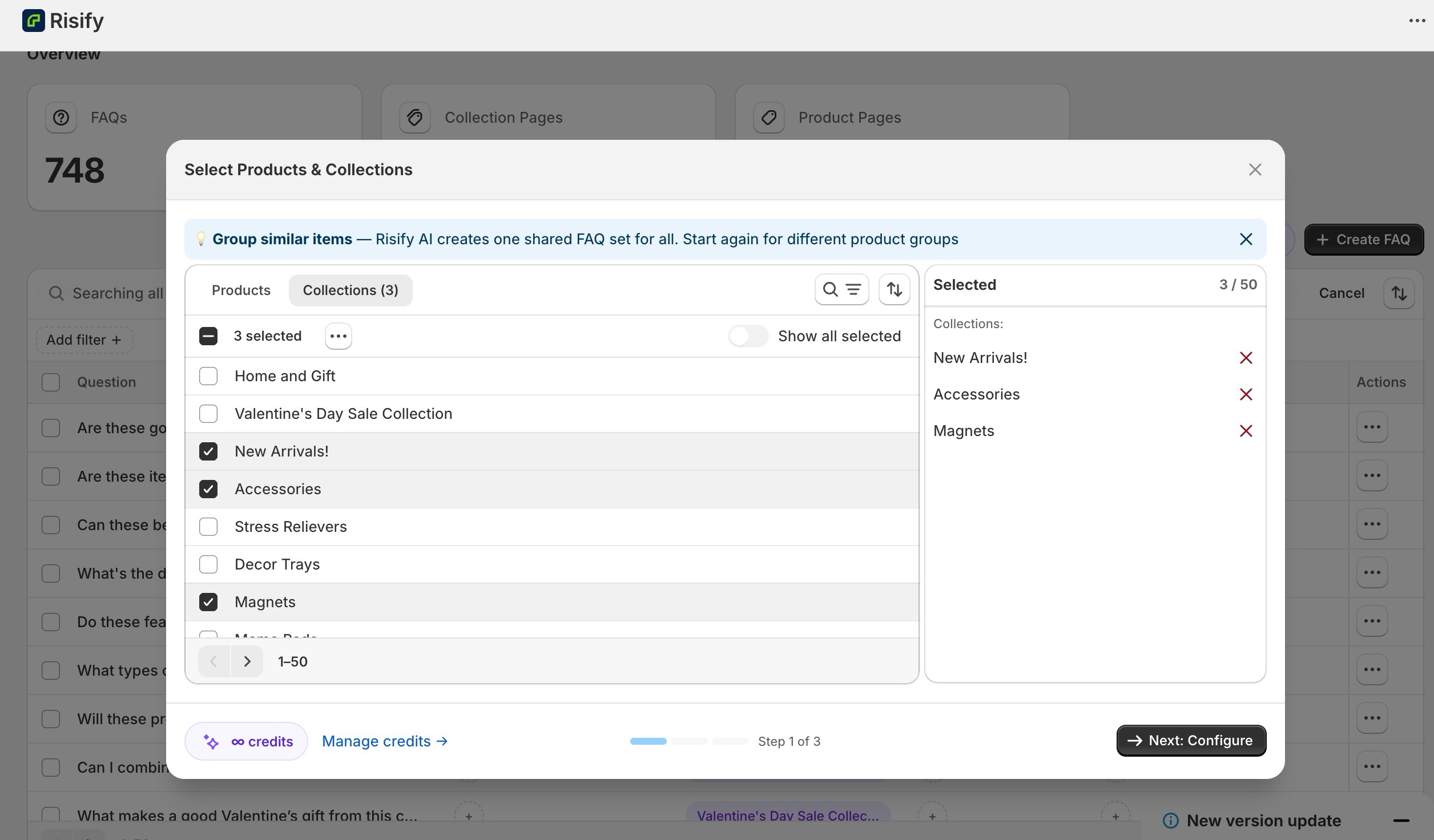 generating faq content with ai oh shopify